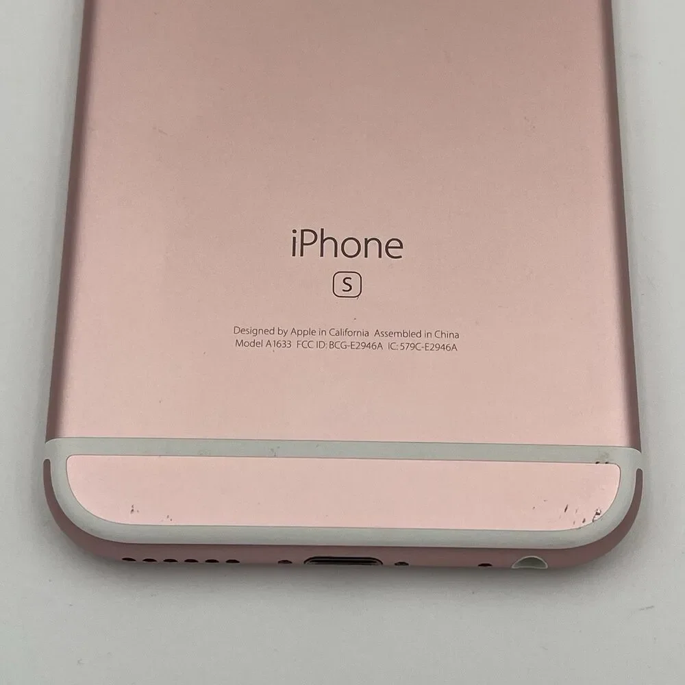 Apple iPhone 6s ***PARTS OR REPAIR*** Pink - A1633 - NO SIM CARD / ***READ***